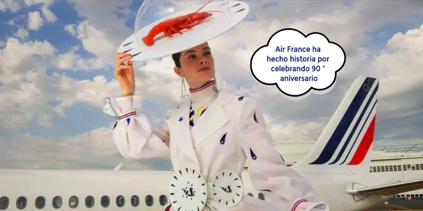 Air France ha celebrado nonagésimo aniversario