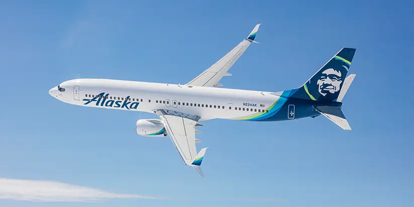 Alaska Airlines empieza nuevas tablas