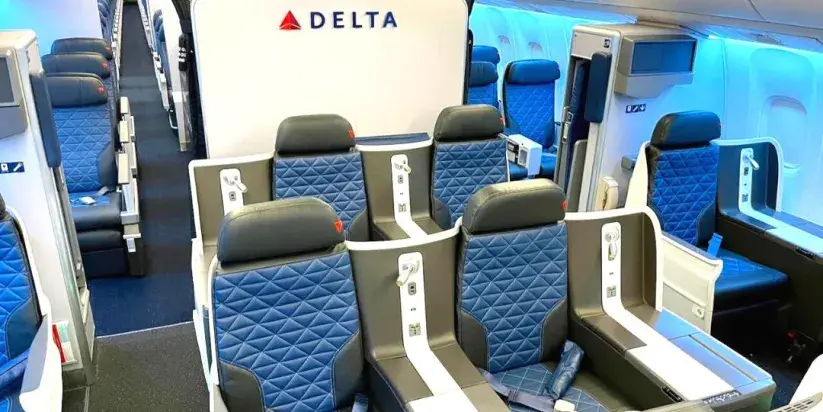 Delta se inclina hacia asientos premium