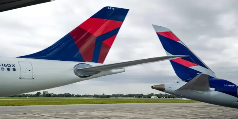 Delta Airlines y Latam amplia la asociación con nueva ruta
