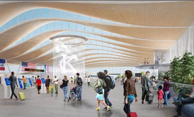 El aeropuerto internacional de  Ciudad de Kansas inaugurará una nueva terminal