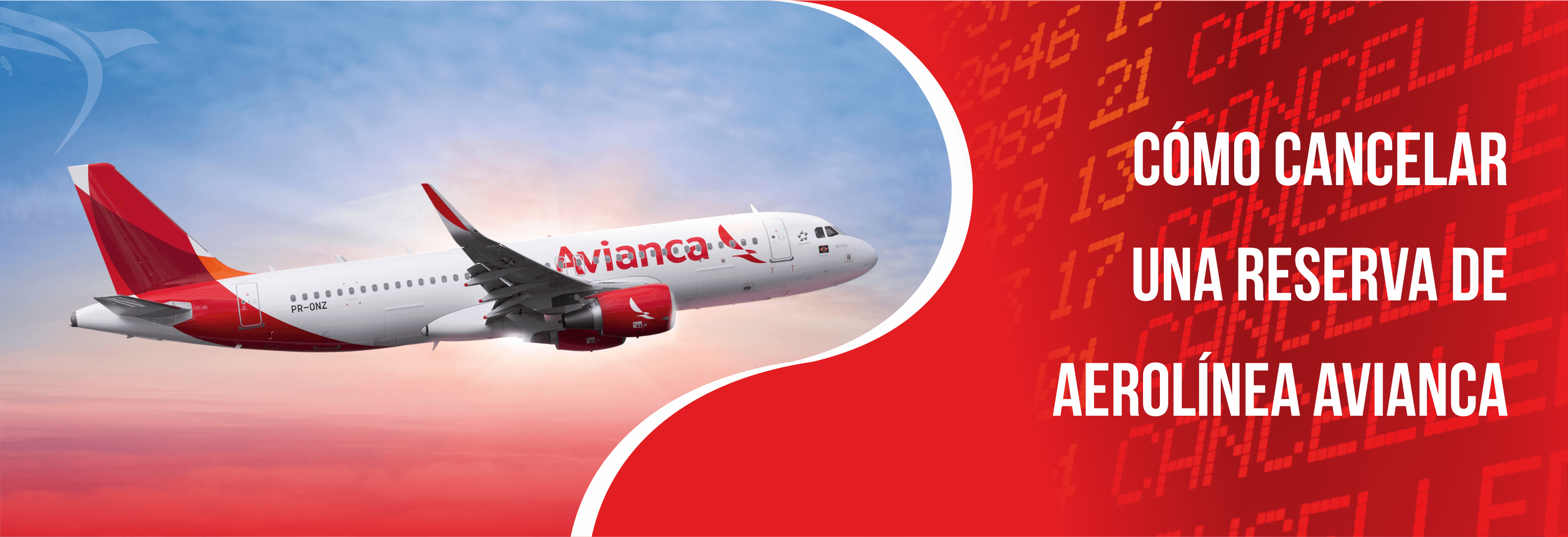 cancelar aerolíneas Avianca