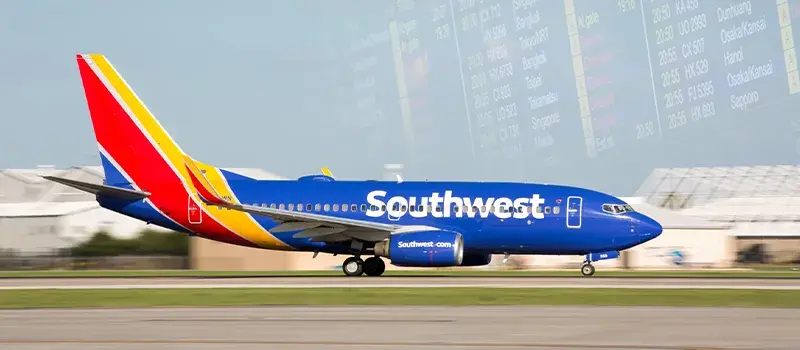 Southwest anunció su programa de vuelos hasta las vacaciones de primavera de 2023