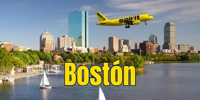 Spirit Airlines agrega más vuelos de Bostón