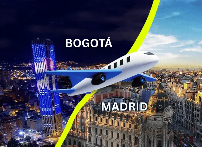 ¿Cómo encontrar vuelos baratos de Bogotá a Madrid?