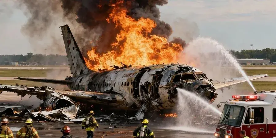 Accidente mortal cerca del aeropuerto de Louisville